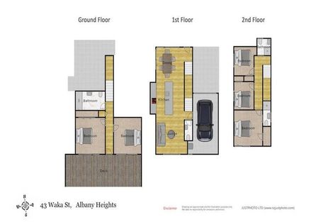 Photo of property in 43 Waka Street, Albany Heights, Auckland, 0632