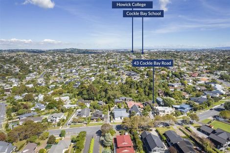 Photo of property in 43 Cockle Bay Road, Cockle Bay, Auckland, 2014