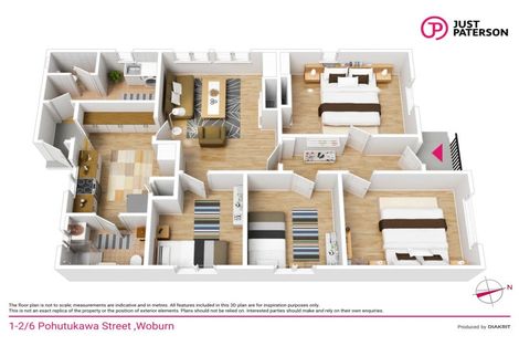 Photo of property in 1-2/6a Pohutukawa Street, Woburn, Lower Hutt, 5010