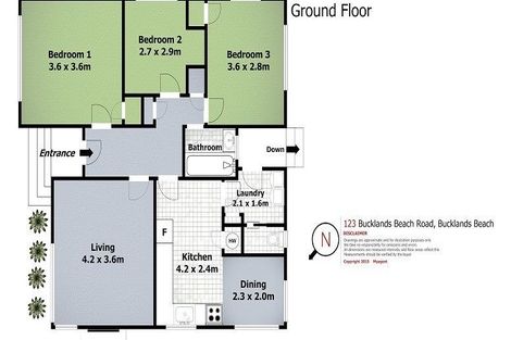 Photo of property in 123 Bucklands Beach Road, Bucklands Beach, Auckland, 2012