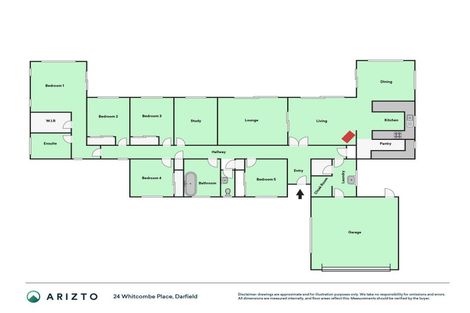 Photo of property in 24 Whitcombe Place, Darfield, 7571