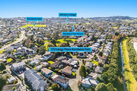 Photo of property in 1/5 Eulogy Place, Randwick Park, Auckland, 2105