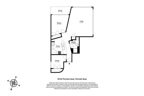 Photo of property in Endeavour Apartments, 10/125 Thorndon Quay, Pipitea, Wellington, 6011