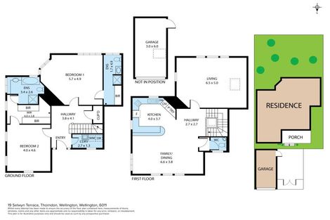 Photo of property in 19 Selwyn Terrace, Thorndon, Wellington, 6011