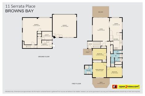 Photo of property in 11 Serrata Place, Browns Bay, Auckland, 0630