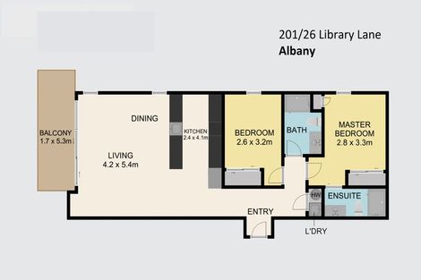 Photo of property in 201/26 Library Lane, Albany, Auckland, 0632