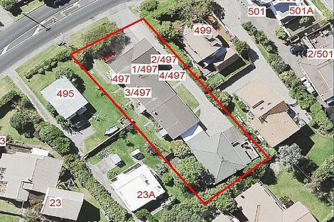 Photo of property in 2/497 Beach Road, Murrays Bay, Auckland, 0630