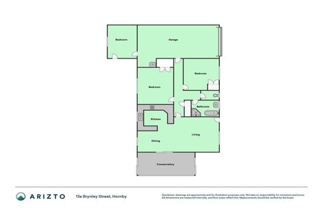 Photo of property in 13 Brynley Street, Hornby, Christchurch, 8042