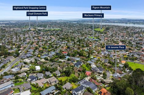 Photo of property in 18 Janome Place, Bucklands Beach, Auckland, 2014