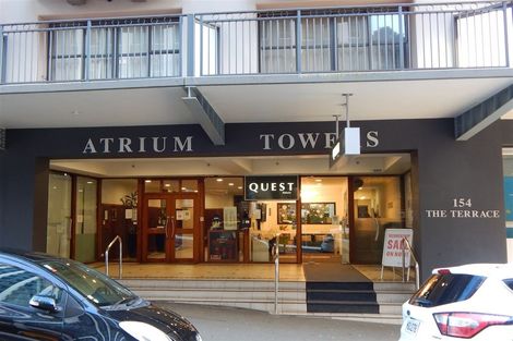 Photo of property in Atrium Towers, 1r/154 The Terrace, Wellington Central, Wellington, 6011