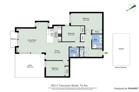 Photo of property in Republic Apartments, 9d/11 Tennyson Street, Te Aro, Wellington, 6011