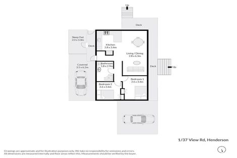 Photo of property in 1/37 View Road, Henderson, Auckland, 0612