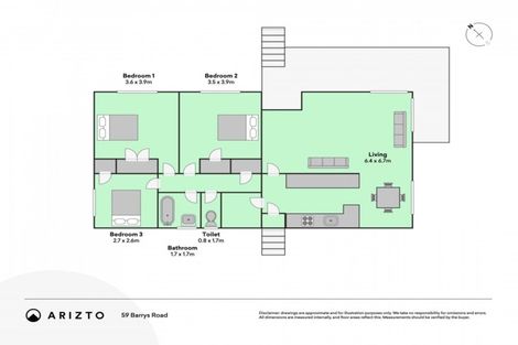 Photo of property in 59 Barrys Road, Glendene, Auckland, 0602