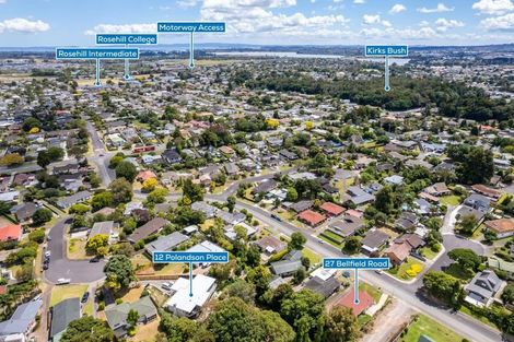 Photo of property in 27 Bellfield Road, Opaheke, Papakura, 2113
