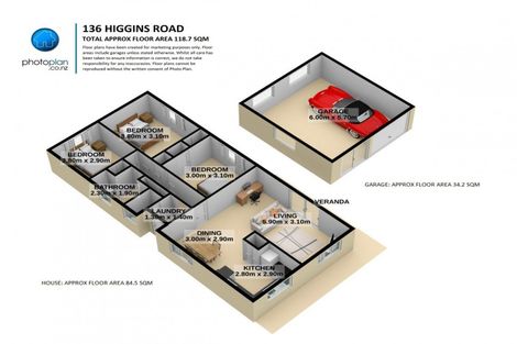 Photo of property in 136 Higgins Road, Frankton, Hamilton, 3204