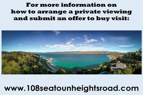 Photo of property in 108 Seatoun Heights Road, Seatoun, Wellington, 6022