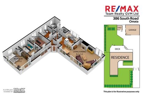 Photo of property in 386 South Road, Omata, New Plymouth, 4374