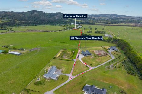 Photo of property in 22 Riverside Way, Clevedon, 2585