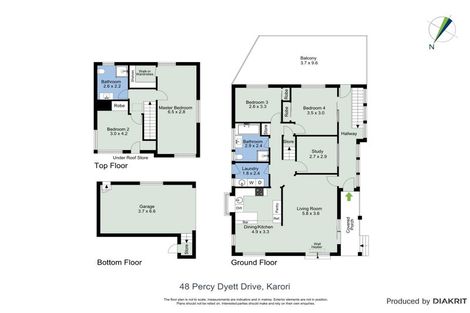 Photo of property in 48 Percy Dyett Drive, Karori, Wellington, 6012