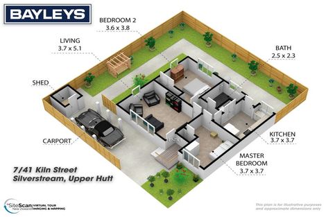 Photo of property in 7/41 Kiln Street, Silverstream, Upper Hutt, 5019