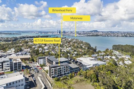 Photo of property in 417/19 Rawene Road, Birkenhead, Auckland, 0626