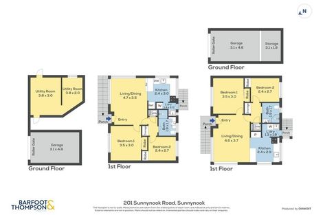 Photo of property in 1/201 Sunnynook Road, Wairau Valley, Auckland, 0627