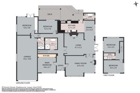 Photo of property in 15 Konini Street, Eastbourne, Lower Hutt, 5013