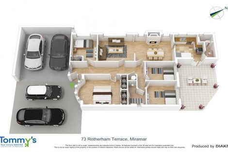 Photo of property in 73 Rotherham Terrace, Miramar, Wellington, 6022