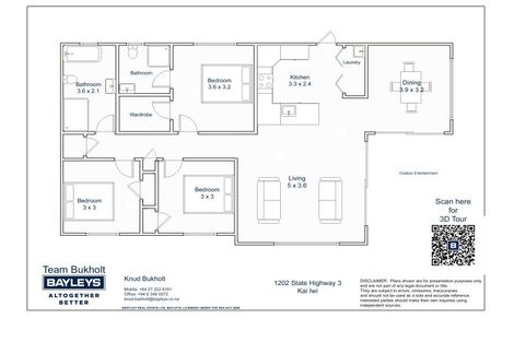 Photo of property in 1202 State Highway 3, Kai Iwi, Whanganui, 4574
