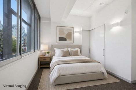 Photo of property in Gerondis Bldg Apartments, 201/60 Willis Street, Wellington Central, Wellington, 6011