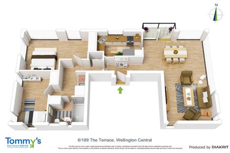 Photo of property in Jellicoe Towers, 191 The Terrace, Wellington Central, Wellington, 6011