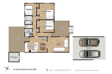 Photo of property in 1/22 Seine Road, Forrest Hill, Auckland, 0620