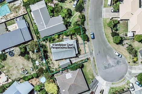 Photo of property in 4 Sandpiper Court, Paraparaumu Beach, Paraparaumu, 5032