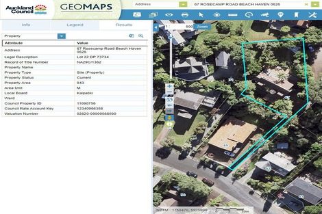 Photo of property in 67 Rosecamp Road, Beach Haven, Auckland, 0626