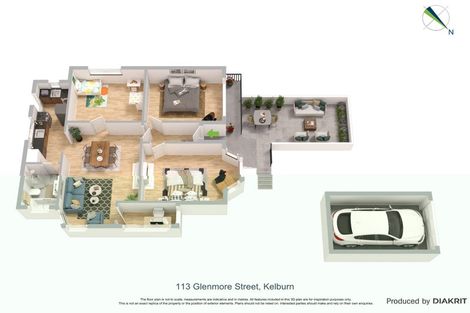 Photo of property in 113 Glenmore Street, Kelburn, Wellington, 6012