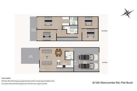 Photo of property in 8/126 Stancombe Road, Flat Bush, Auckland, 2016