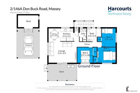 Photo of property in 2/146a Don Buck Road, Massey, Auckland, 0614