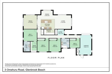 Photo of property in 3 Omahuru Road, Glenbrook, 2681