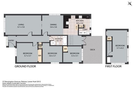 Photo of property in 57 Kensington Avenue, Petone, Lower Hutt, 5012