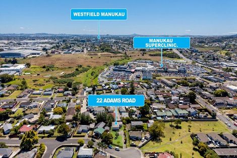 Photo of property in 22 Adams Road, Manurewa, Auckland, 2102