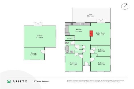 Photo of property in 19 Taylor Avenue, Feilding, 4702