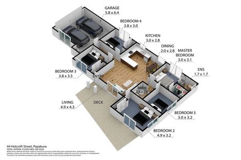 Photo of property in 44 Holcroft Street, Papakura, 2110