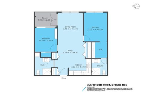 Photo of property in Norfolk Apartments, 305/19 Bute Road, Browns Bay, Auckland, 0630