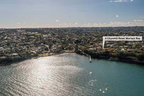Photo of property in 5 Churchill Road, Murrays Bay, Auckland, 0630