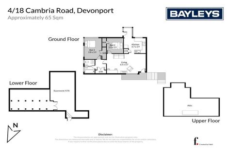 Photo of property in 4/18 Cambria Road, Devonport, Auckland, 0624