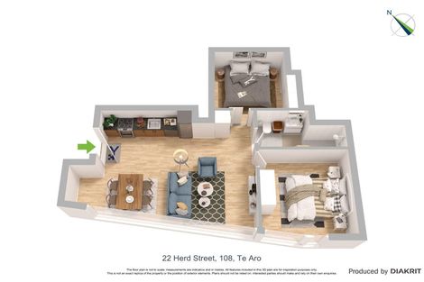 Photo of property in Chaffers Dock, 108/22 Herd Street, Te Aro, Wellington, 6011