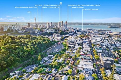 Photo of property in 25 Gibraltar Crescent, Parnell, Auckland, 1052