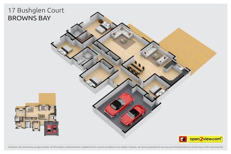 Photo of property in 17 Bushglen Court, Browns Bay, Auckland, 0630