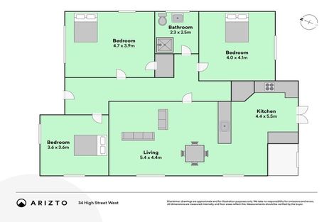 Photo of property in 34 High Street West, Waitara, 4320