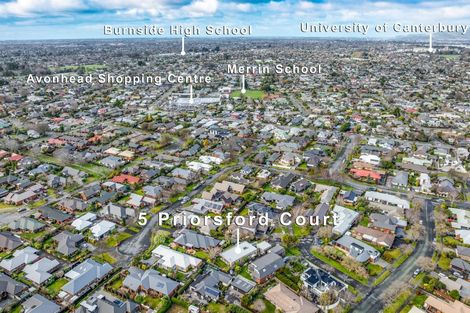 Photo of property in 5 Priorsford Court, Avonhead, Christchurch, 8042